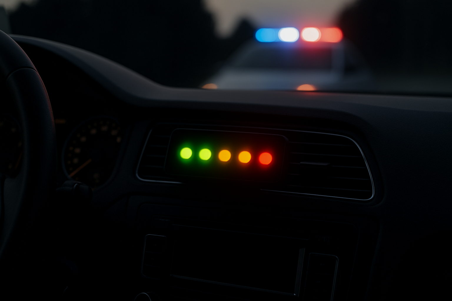 okay now make the leds green green orange red red and keep the rest of the picture axactly the same